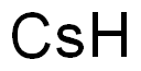 Cesium, plasma standard solution, Specpure|r, Cs 10,000^mg/ml Structure