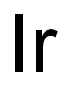 Iridium, plasma standard solution, Specpure|r, Ir 10,000^mg/ml Structure