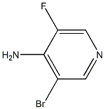 3-Bromo-5-fluoropyridin-4-amine 구조식 이미지