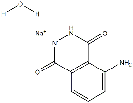 3-Aminophthalhydrazide, sodium salt hydrate,98% Structure