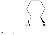 trans-(1R,2R)-N,N'-Bismethyl-1,2-cyclohexanediamine hydrochloride 구조식 이미지