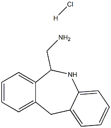 6-Aminomethyl-6,11-dihydro-5H-dibenzo[b,e]azepinehydrochloride Structure