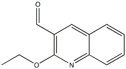 2-Ethoxy-quinoline-3-carbaldehyde 구조식 이미지