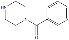 Phenyl(1-piperazinyl)methanone 구조식 이미지