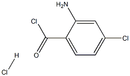 2-amino-4-chlorobenzoyl chloride hydrochloride 구조식 이미지