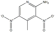 2-Amino-3,5-dinitro-4-methylpyridine 구조식 이미지