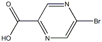 5-bromopyrazine-2-carboxylic acid
 구조식 이미지