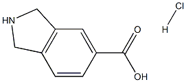 Isoindoline-5-carboxylic acid HCl Structure