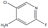 4-Amino-5-chloro-2-fluoropyridine Structure