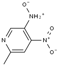 3-Amino-6-methyl-4-nitropyridine N-oxide Structure