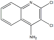 4-Amino-2,3-dichloroquinoline Structure