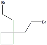 1,1-Bis(2-bromoethyl)cyclobutane Structure