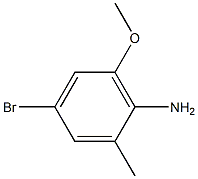 4-bromo-2-methyl-6-methoxyaniline 구조식 이미지