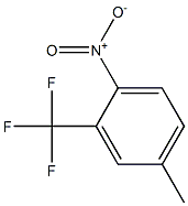 4-nitro-3-trifluoromethyltoluene 구조식 이미지