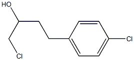 1-chloro-4-(4-chlorophenyl)butan-2-ol Structure