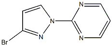 2-(3-bromo-1H-pyrazol-1-yl)pyrimidine 구조식 이미지