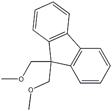 9,9-bis(methoxymethyl)-9H-fluorene 구조식 이미지