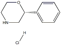 (R)-2-phenylmorpholine hydrochloride 구조식 이미지