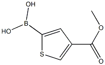 4-(Methoxycarbonyl)thiophen-2-ylboronic acid Structure