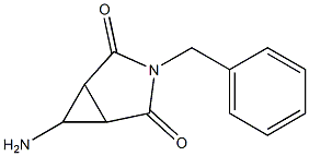 6-amino-3-benzyl-3-azabicyclo[3.1.0]hexane-2,4-dione Structure