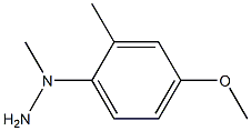 1-(4-methoxy-2-methylphenyl)-1-methylhydrazine Structure