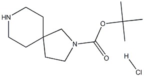 2-Boc-2,8-Diazaspiro[4.5]decane hydrochloride Structure