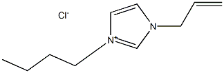 1-Allyl-3-butylimidazolium chloride Structure