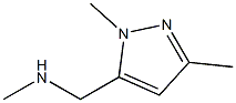 N-Methyl-(1,3-dimethyl-1H-pyrazol-5-yl)methanamine Structure