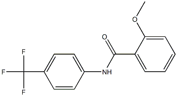 N-(4-(Trifluoromethyl)phenyl)-2-methoxybenzamide Structure