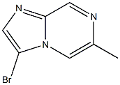 3-Bromo-6-methylimidazo[1,2-a]pyrazine 구조식 이미지