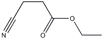 Ethyl 3-cyanopropanoate Structure