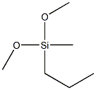 Propylmethyldimethoxysilane Structure