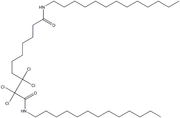 Tetrachloro-N,N'-bistridecyldecanediamide Structure
