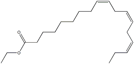 Linolenic acid ethyl ester Structure