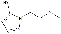 1-(2-dimethylaminoethyl)-5-mercapto-1,2,3,4-tetrazole Structure