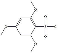 2,4,6-trimethoxybenzenesulfonyl chloride 구조식 이미지