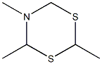 2,4,5-trimethyl-5,6-dihydro-4H-1,3,5-dithiazine Structure