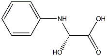 2-hydroxy-D-phenylglycine Structure