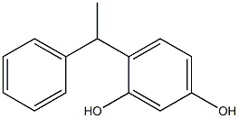 4-(1-phenylethyl)-1,3-benzenediol Structure