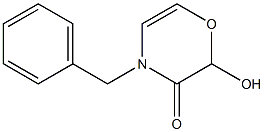 4-benzyl-2-hydroxy-1,4-oxazin-3-one 구조식 이미지