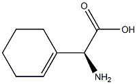 DL-2-(1-cyclohexenyl)glycine 구조식 이미지