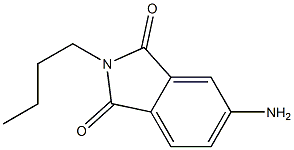 N- butyl-4-amino - phthalimide Structure