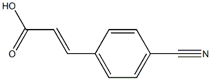 p-Cyanocinnamic acid Structure