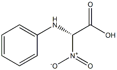 2-nitro-D-phenylglycine Structure
