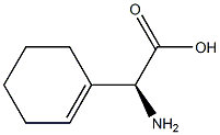 D-2-(1-cyclohexenyl)glycine 구조식 이미지