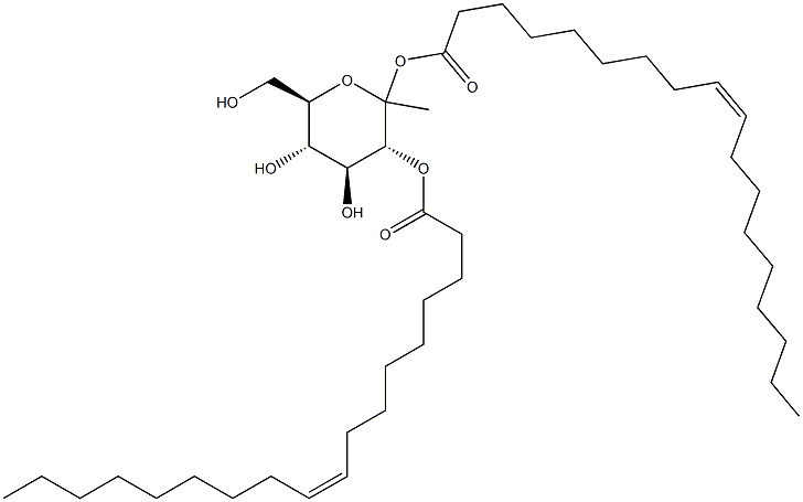 Methyl glucoside dioleate Structure