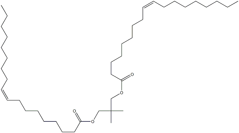 Neopentyl glycol dioleate 구조식 이미지