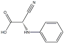 2-cyano-L-phenylglycine 구조식 이미지