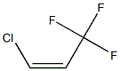 (Z)-chloro-3,3,3-trifluoropropene Structure