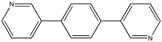 1,4-bis(3-pyridyl)benzene Structure